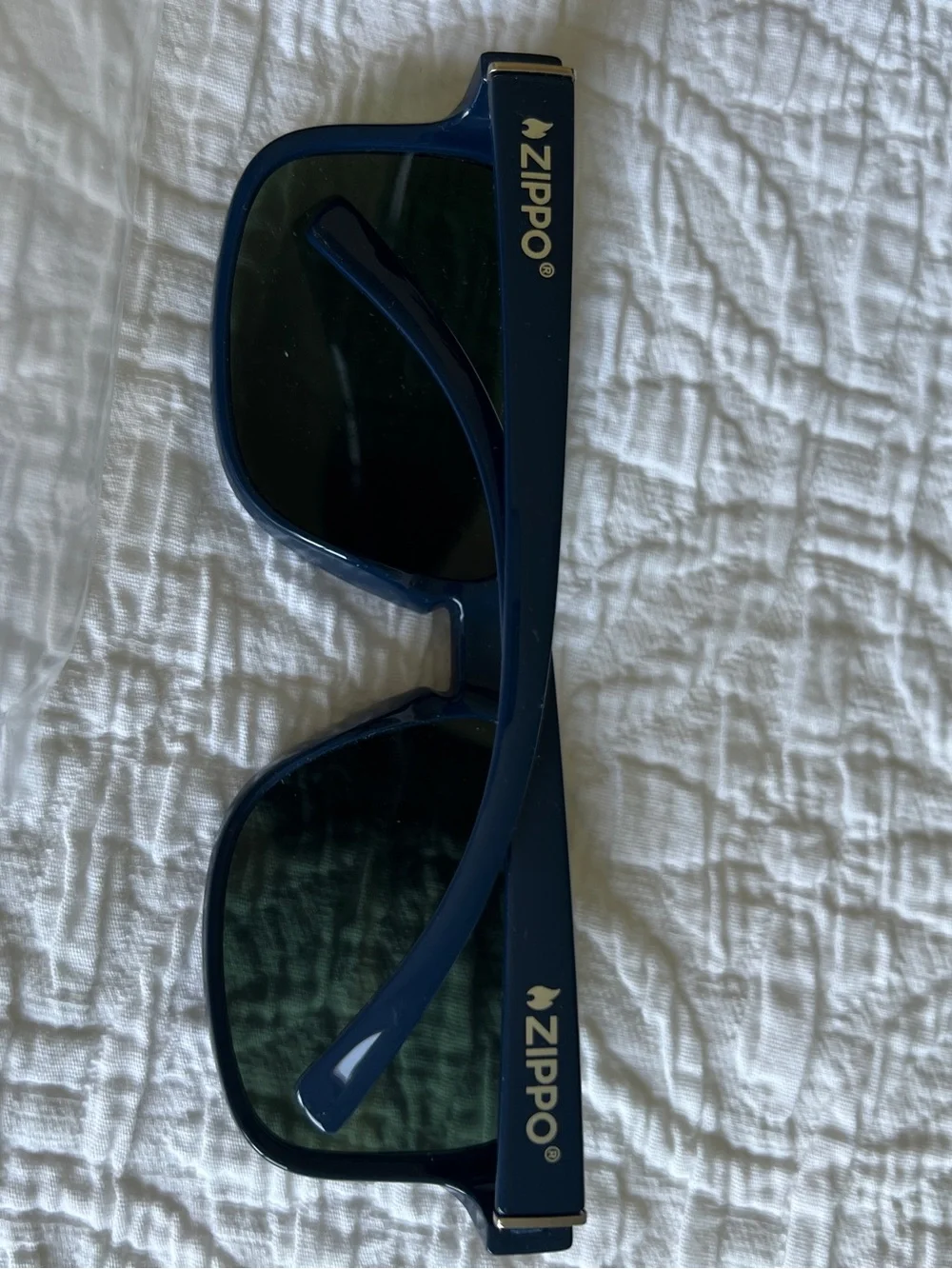 Zippo Blue Polarized Sunglasses Unisex NWOT